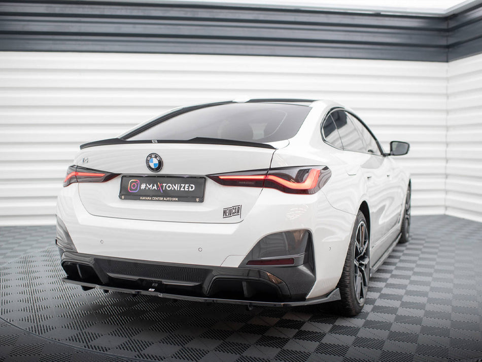 Maxton Design Spoiler CAP BMW i4 / M440i / 4 Gran Coupe M-Pack G26 - BM-I4-G26-MPACK-CAP1G - Image 2