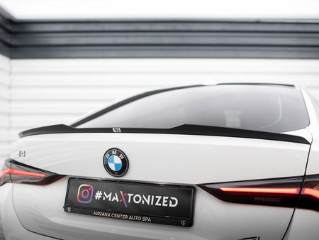 Maxton Design Spoiler CAP BMW i4 / M440i / 4 Gran Coupe M-Pack G26 - BM-I4-G26-MPACK-CAP1G - Image 3