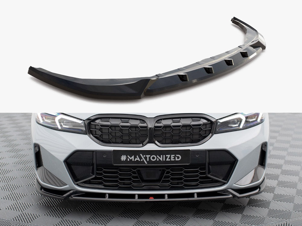 Maxton Design Front Splitter V.1 BMW 3 M340i / M-Pack G20 / G21 Facelift - BM-3-G20F-MPACK-FD1G - Image 1