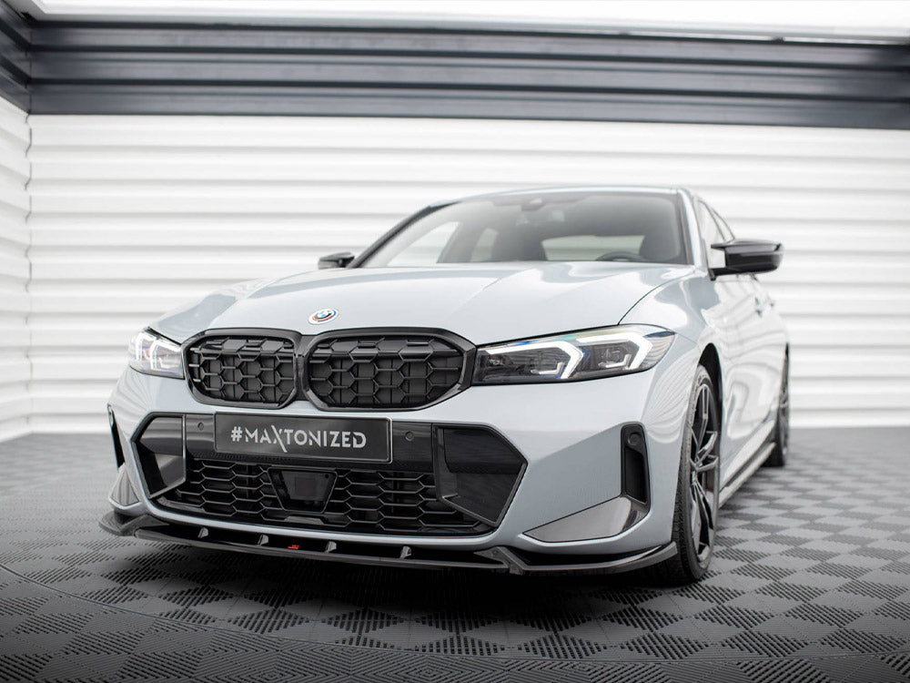 Maxton Design Front Splitter V.1 BMW 3 M340i / M-Pack G20 / G21 Facelift - BM-3-G20F-MPACK-FD1G - Image 2