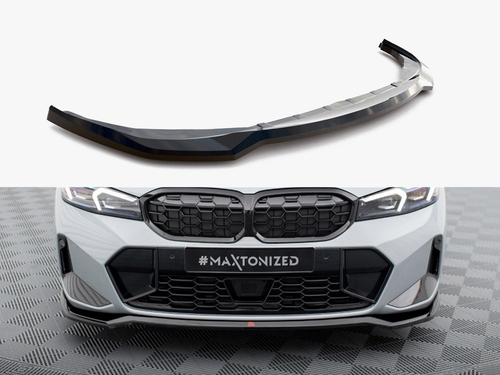 Maxton Design Front Splitter V.2 BMW 3 M340i / M-Pack G20 / G21 Facelift - BM-3-G20F-MPACK-FD2G - Image 1
