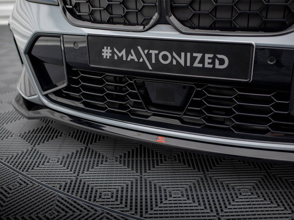 Maxton Design Front Splitter V.2 BMW 3 M340i / M-Pack G20 / G21 Facelift - BM-3-G20F-MPACK-FD2G - Image 4