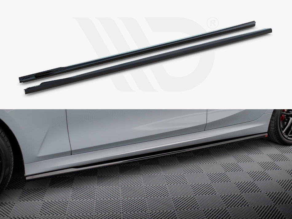 SIDE SKIRTS DIFFUSERS BMW 3 M340I / M-PACK G20 / G21 FACELIFT