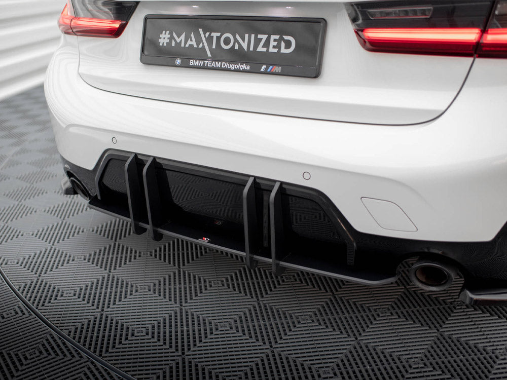 Maxton Design Street PRO Rear Diffuser BMW 3 M-Pack G20 / G21 Facelift - BM3G20FMPACKCNC-RS1B - Image 3