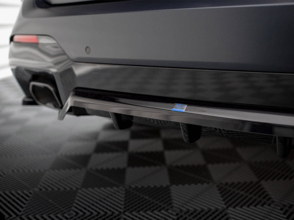 Maxton Design Rear Splitter (Vertical Bars) BMW X3 M-Pack G01 Facelift - BM-X3-01F-MPACK-RD1G+RD2G - Image 4