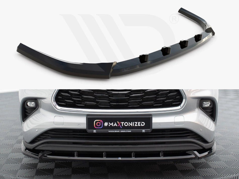 MAXTON DESIGN Front Splitter Toyota Highlander Mk4