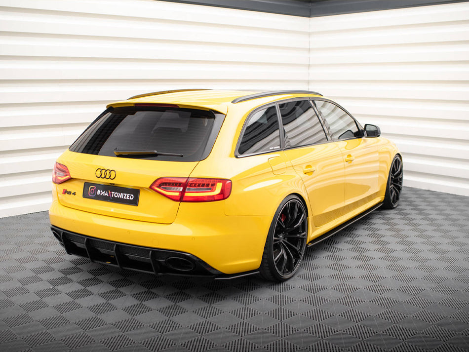 Maxton Design Street Pro Rear Side Splitters Audi RS4 B8 - AURS4B8CNC-RSD1B - Image 2