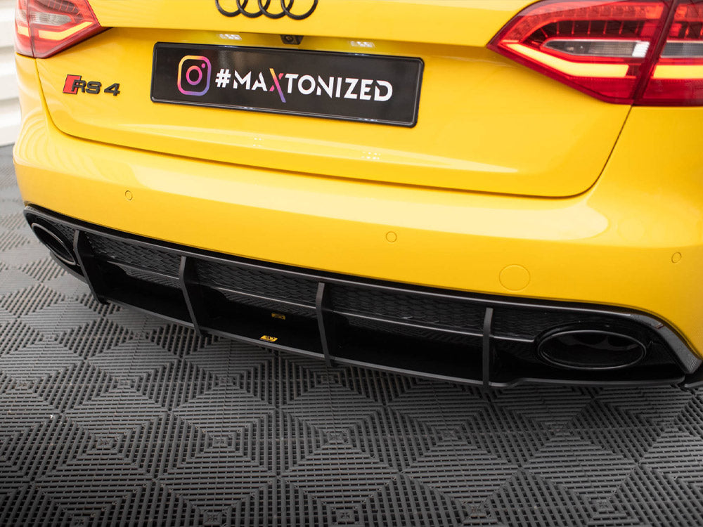 Maxton Design Street PRO Rear Diffuser Audi RS4 B8 - AURS4B8CNC-RS1B - Image 3