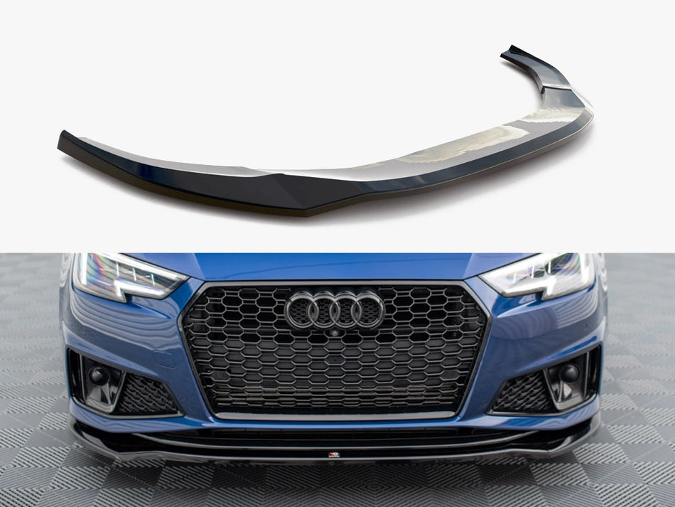 Maxton Design Front Splitter V.2 Audi A4 Competition B9 - AU-A4-B9-COMP-FD2G - Image 1