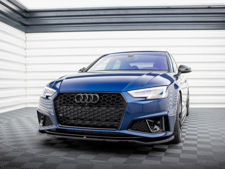 Maxton Design Front Splitter V.2 Audi A4 Competition B9 - AU-A4-B9-COMP-FD2G - Image 2