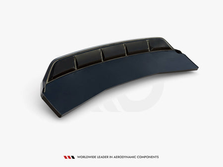 Maxton Design Central Rear Splitter (Vertical Bars) Audi A4 Competition B9 - AU-A4-B9-COMP-RD1G+RD2G - Image 6