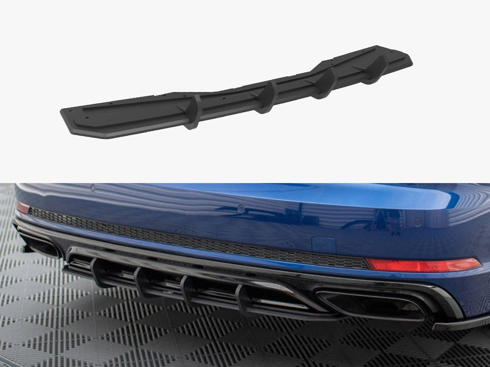 Maxton Design Street PRO Rear Diffuser Audi A4 Competition B9 - AUA4B9COMPCNC-RS1B - Image 1