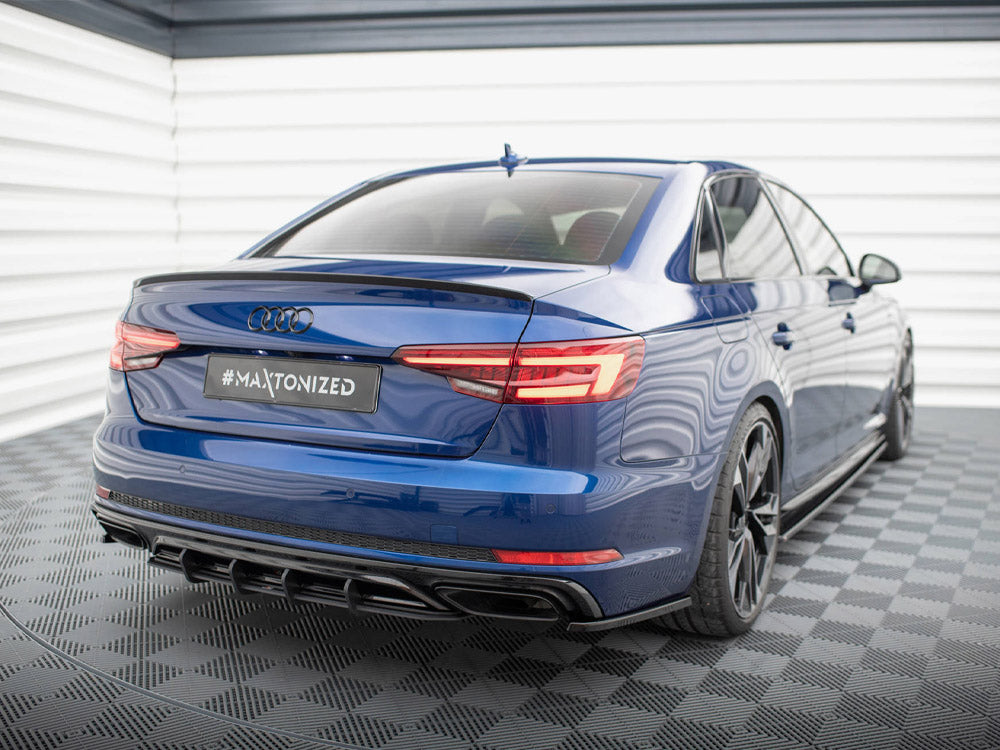 Maxton Design Street PRO Rear Diffuser Audi A4 Competition B9 - AUA4B9COMPCNC-RS1B - Image 2