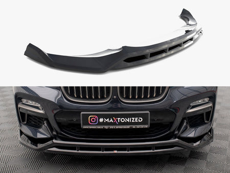 Maxton Design Front Splitter V.2 BMW X4 M-Pack G02 - BM-X4-02-MPACK-FD2G+FD2RG - Image 1