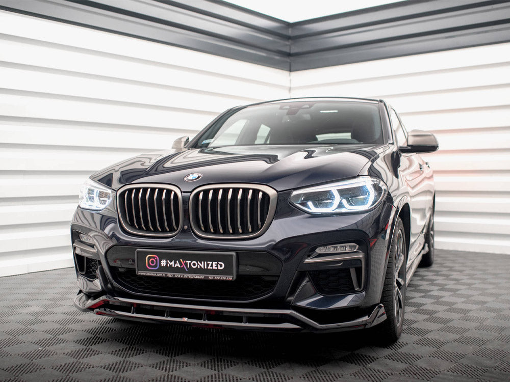 Maxton Design Front Splitter V.2 BMW X4 M-Pack G02 - BM-X4-02-MPACK-FD2G+FD2RG - Image 2