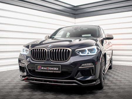 Maxton Design Front Splitter V.2 BMW X4 M-Pack G02 - BM-X4-02-MPACK-FD2G+FD2RG - Image 2