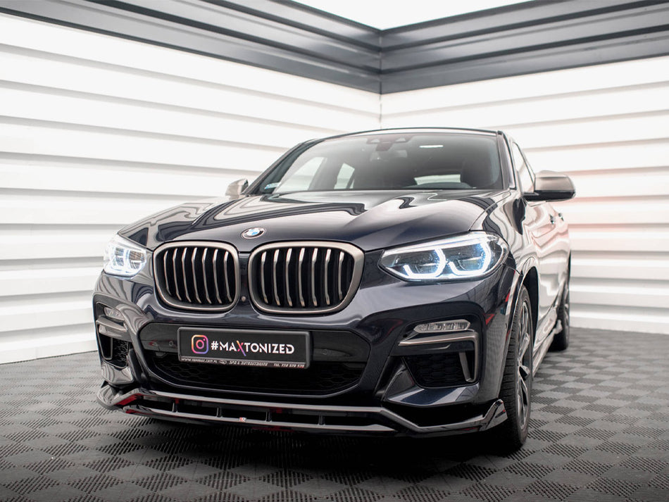 Maxton Design Front Splitter V.2 BMW X4 M-Pack G02 - BM-X4-02-MPACK-FD2G+FD2RG - Image 2