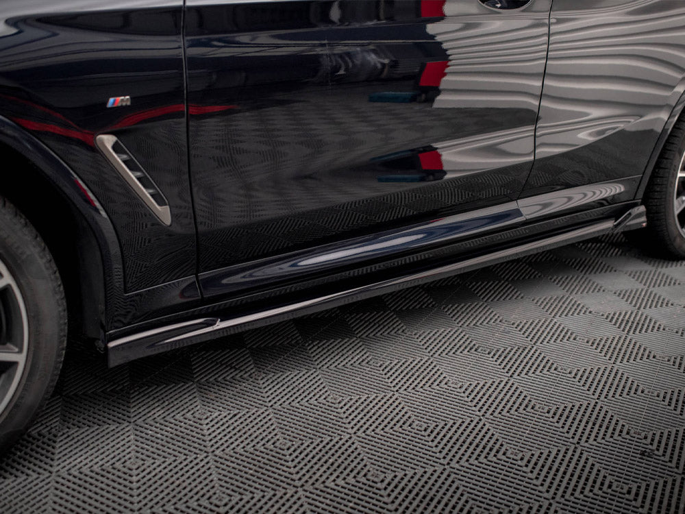 Maxton Design Side Skirts Diffusers V.2 BMW X4 M-Pack G02 - BM-X4-02-MPACK-SD2G - Image 3