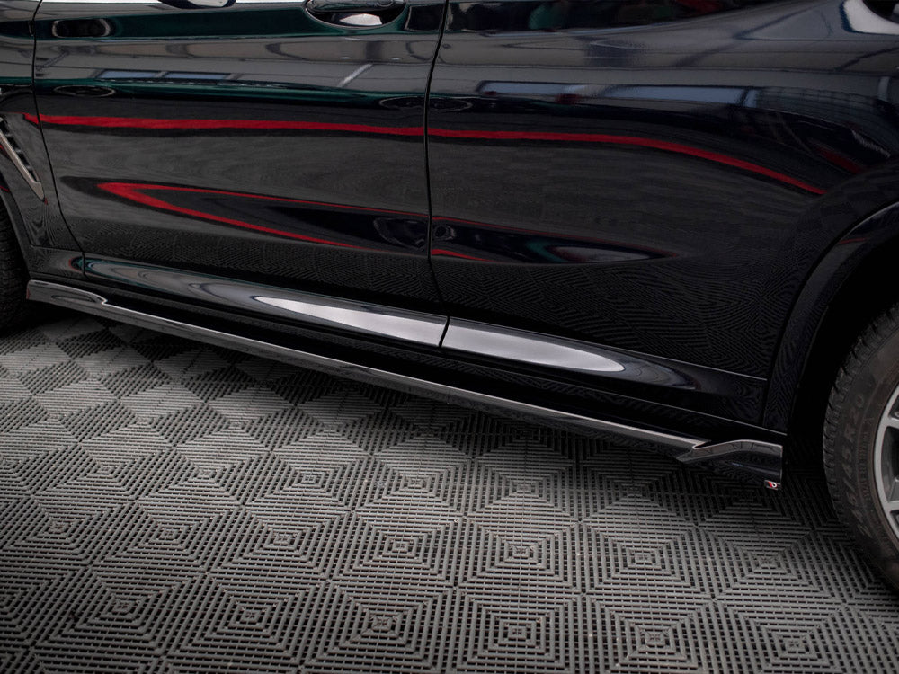 Maxton Design Side Skirts Diffusers V.2 BMW X4 M-Pack G02 - BM-X4-02-MPACK-SD2G - Image 4