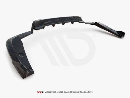 Maxton Design Central Rear Splitter (Vertical Bars) V.2 BMW X4 M40i G02 - BM-X4-02-MPACK-RD2G+RD3G - Image 6