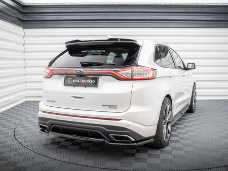 Maxton Design Central Rear Splitter (Vertical Bars) Ford Edge Sport Mk2 - FO-ED-2-SPORT-RD1G+RD2G - Image 2
