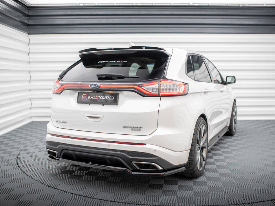 Maxton Design Central Rear Splitter (Vertical Bars) Ford Edge Sport Mk2 - FO-ED-2-SPORT-RD1G+RD2G - Image 2