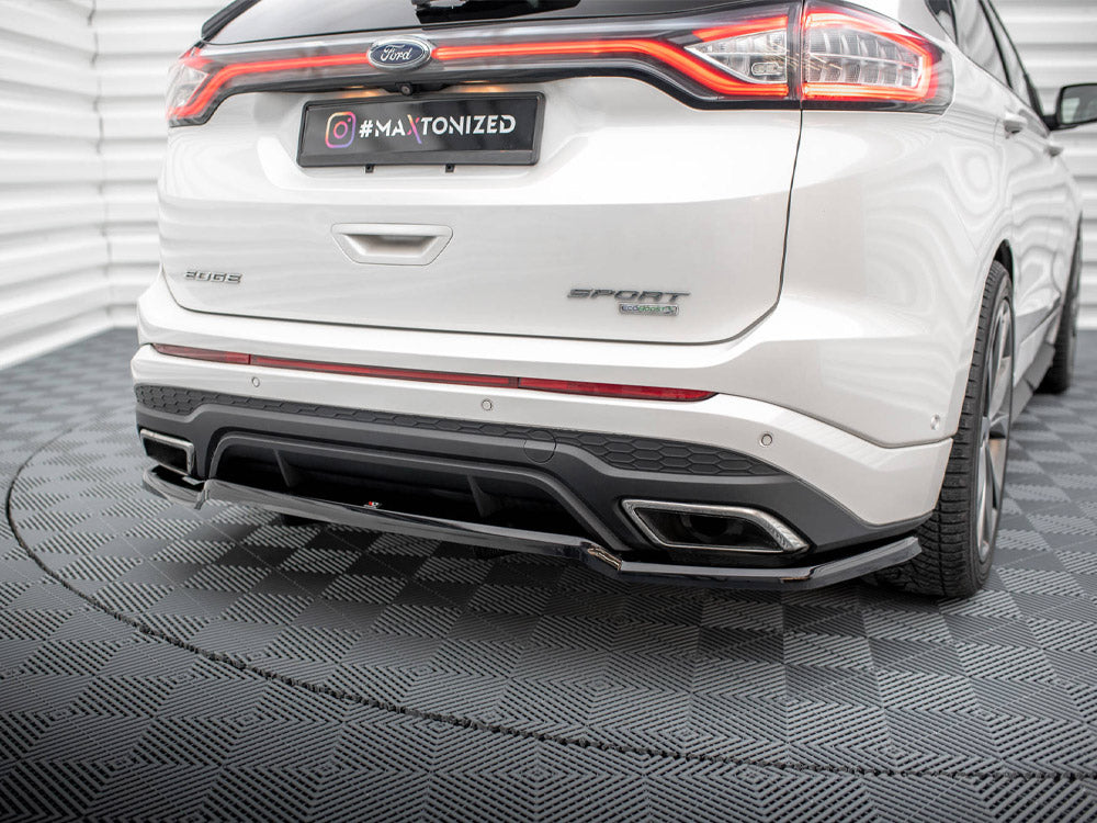 Maxton Design Central Rear Splitter (Vertical Bars) Ford Edge Sport Mk2 - FO-ED-2-SPORT-RD1G+RD2G - Image 3