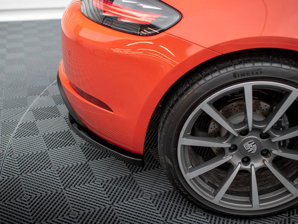 Maxton Design Rear Side Splitters Porsche 718 Cayman 982c - PO-CA-718-RSD1G - Image 4
