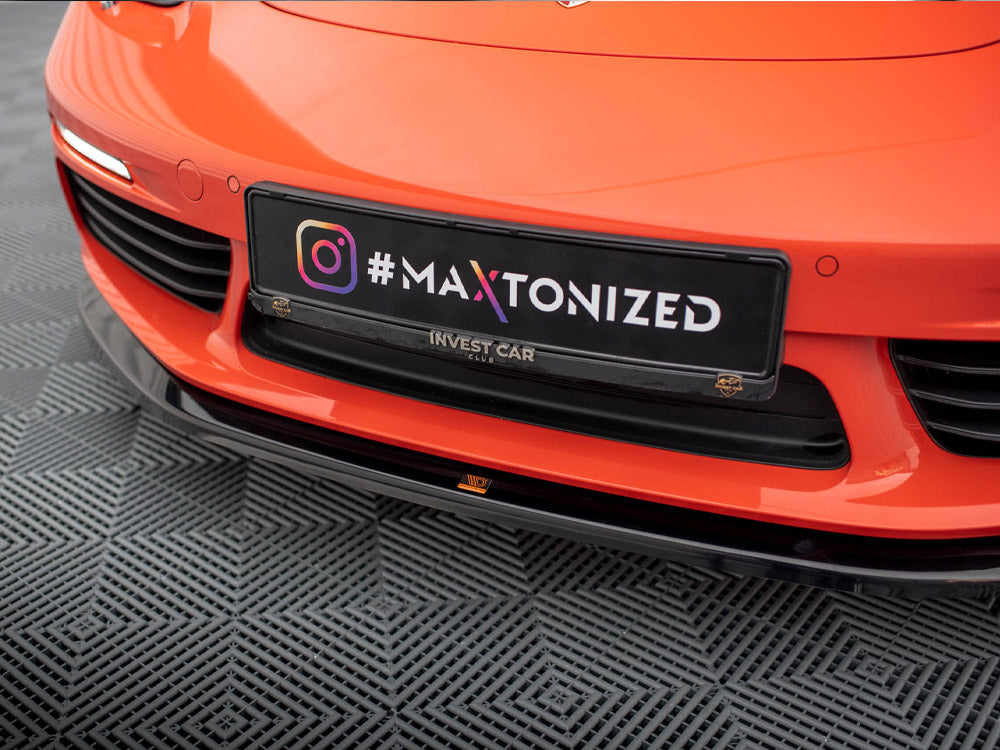 Maxton Design Front Splitter V.2 Porsche 718 Cayman 982c - PO-CA-718-FD2G - Image 4