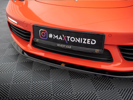 Maxton Design Front Splitter V.2 Porsche 718 Cayman 982c - PO-CA-718-FD2G - Image 4