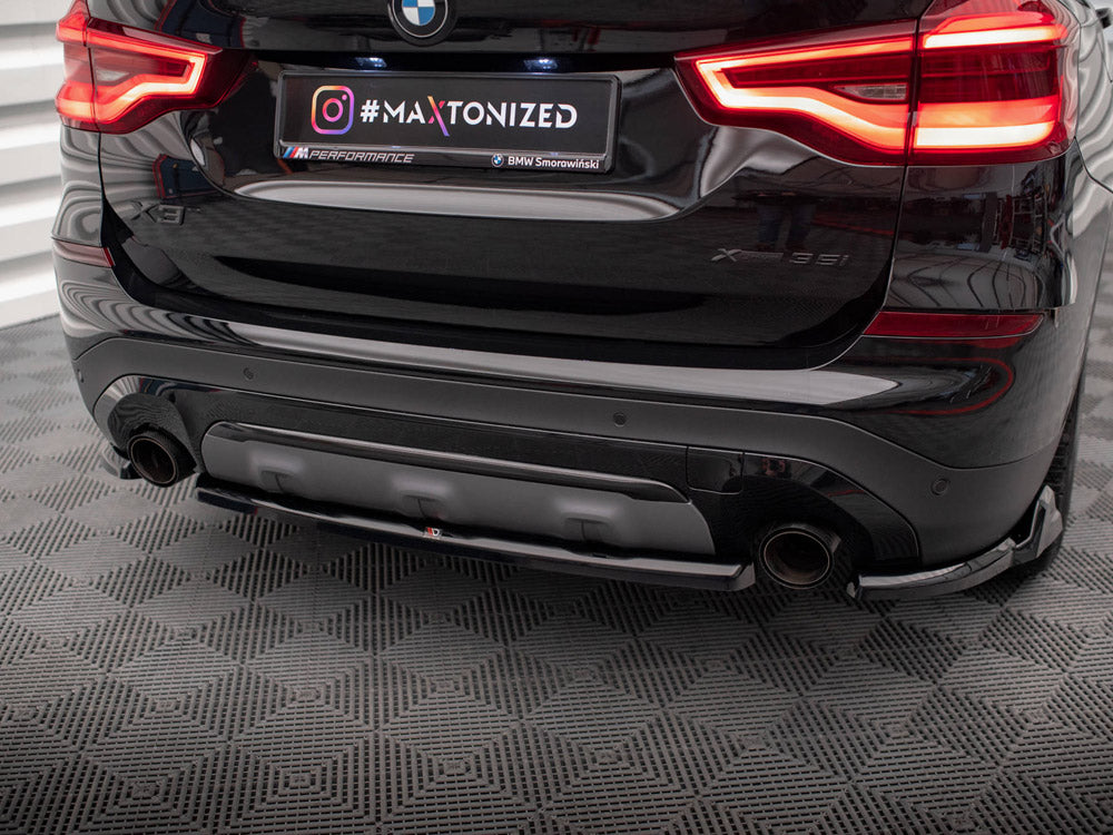 Maxton Design Central Rear Splitter BMW X3 G01 - BM-X3-01-RD1G - Image 3