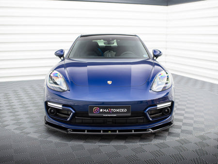 Maxton Design Front Splitter V.2 Porsche Panamera E-Hybrid 971 Facelift - PO-PA-971F-H-FD2G - Image 3