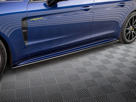 Maxton Design Side Skirts Diffusers Porsche Panamera E-Hybrid 971 Facelift - PO-PA-971F-H-SD1G - Image 4