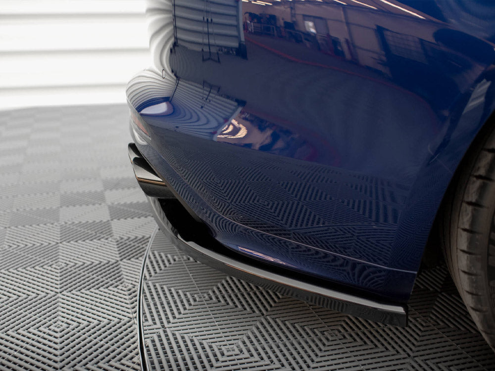 Maxton Design Rear Splitter (Vertical Bars) Porsche Panamera E-Hybrid 971 Facelift - PO-PA-971F-H-RD1G+RD2G - Image 5