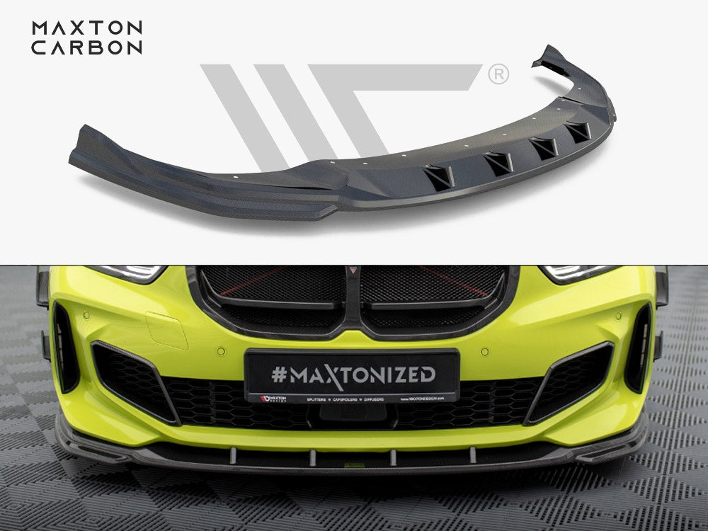 Maxton Design Carbon Fiber Front Splitter BMW 1 F40 M-Pack / M135i - CF-BM-1-40-M-FD1-245-P - Image 1