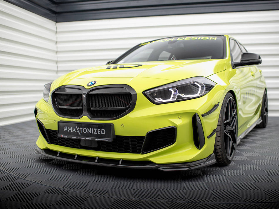 Maxton Design Carbon Fiber Front Splitter BMW 1 F40 M-Pack / M135i - CF-BM-1-40-M-FD1-245-P - Image 2