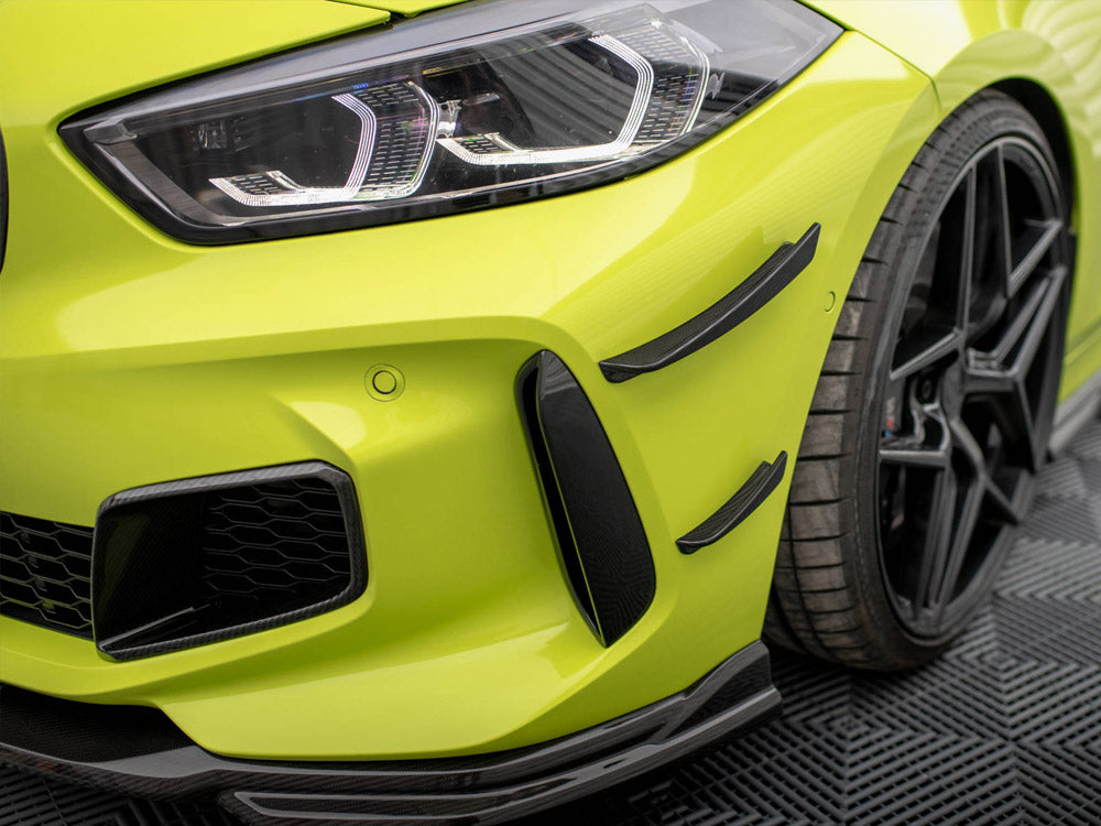 Maxton Design Carbon Fiber Front Bumper Wings (Canards) BMW 1 F40 M-Pack / M135i - CF-BM-1-40-M-CAN1+CAN2-245-P - Image 4