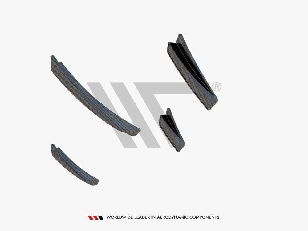Maxton Design Carbon Fiber Front Bumper Wings (Canards) BMW 1 F40 M-Pack / M135i - CF-BM-1-40-M-CAN1+CAN2-245-P - Image 6