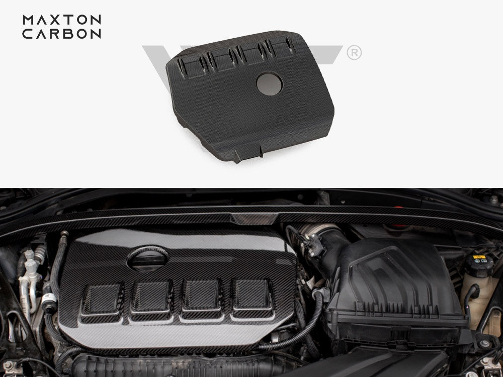 Maxton Design Carbon Fiber Engine Cover BMW 1 F40 M135i - CF-BM-1-40-M-EC2-245-P - Image 1