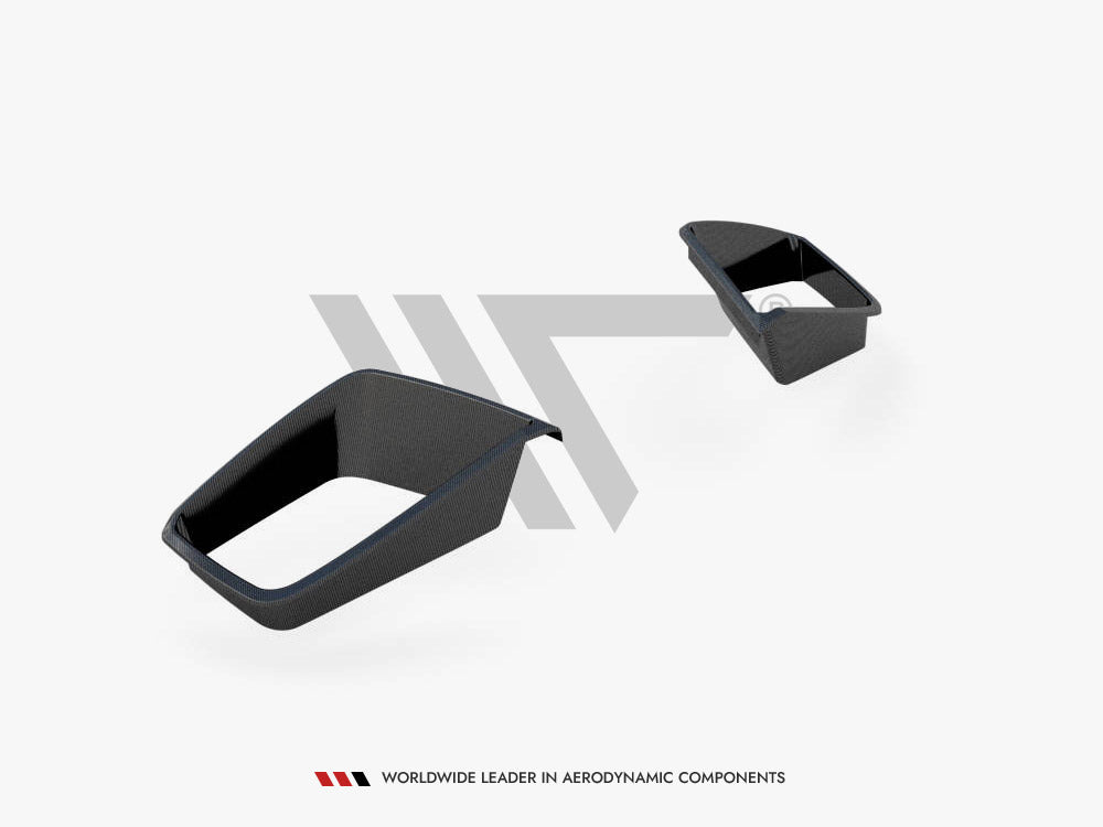 Carbon Fiber Front Bumper Side Vents BMW 1 F40 M-Pack / M135i