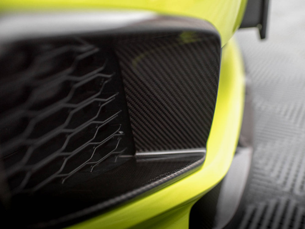 Carbon Fiber Front Bumper Side Vents BMW 1 F40 M-Pack / M135i