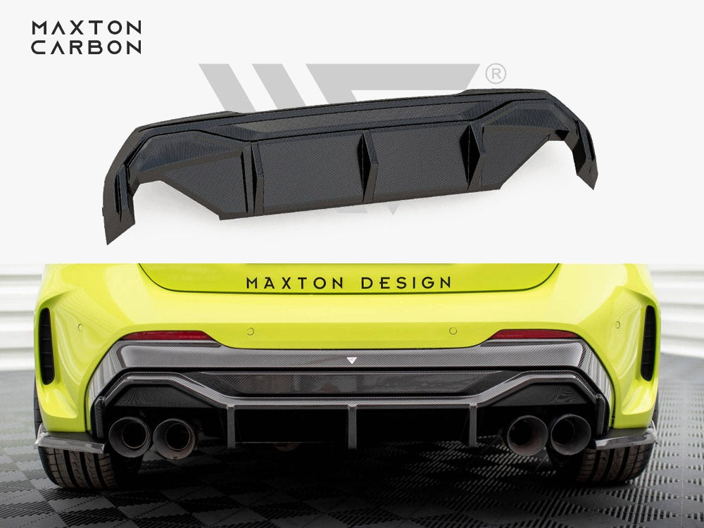 Maxton Design Carbon Fiber Rear Diffuser V.1 BMW 1 F40 M-Pack / M135i - CF-BM-1-40-M-RS1OO_OO-245-P - Image 1