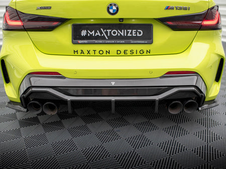 Maxton Design Carbon Fiber Rear Diffuser V.1 + Milltek Sport Exhaust BMW 1 F40 M-Pack / M135i - CF-BM-1-40-M-RS1OO_OO-245-P - Image 4