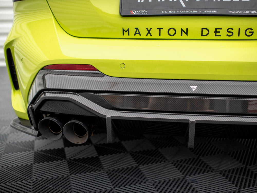 Maxton Design Carbon Fiber Rear Diffuser V.1 + Milltek Sport Exhaust BMW 1 F40 M-Pack / M135i - CF-BM-1-40-M-RS1OO_OO-245-P - Image 8