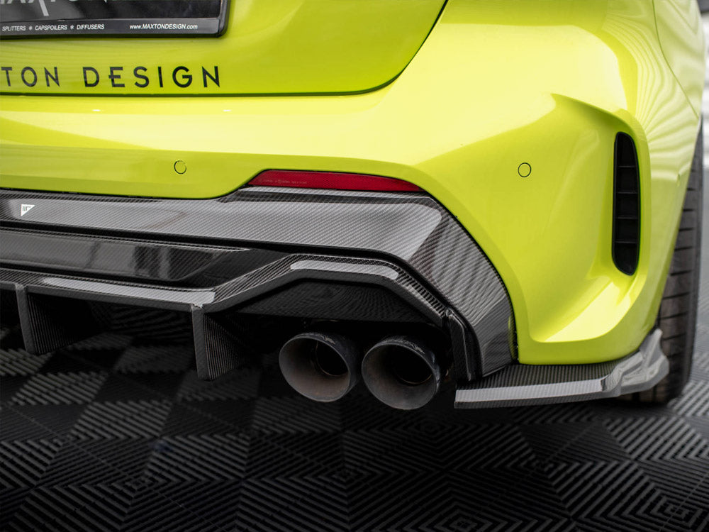 Maxton Design Carbon Fiber Rear Diffuser V.1 + Milltek Sport Exhaust BMW 1 F40 M-Pack / M135i - CF-BM-1-40-M-RS1OO_OO-245-P - Image 9
