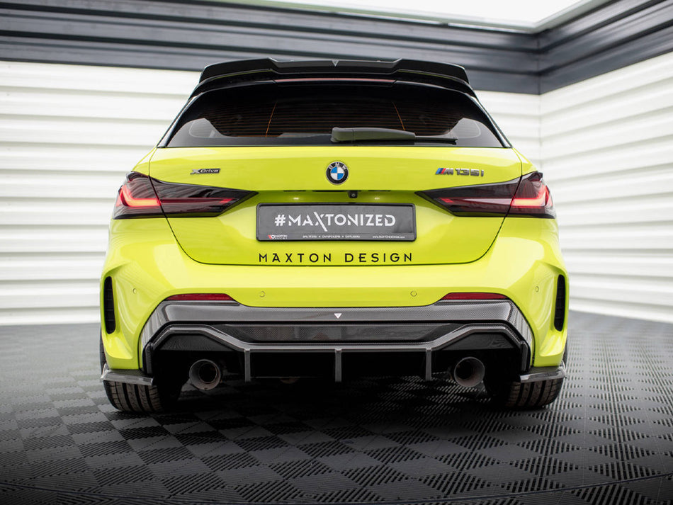 Carbon Fiber Rear Diffuser V.1 + Milltek Sport Exhaust BMW 1 F40 M-Pack / M135i