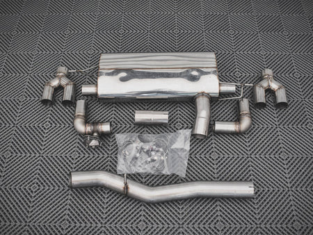 Maxton Design Carbon Fiber Rear Diffuser V.1 + Milltek Sport Exhaust BMW 1 F40 M-Pack / M135i - CF-BM-1-40-M-RS1OO_OO-245-P - Image 11