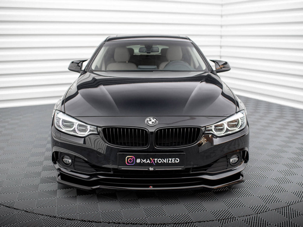Maxton Design Front Splitter V.1 BMW 4 Coupe / Gran Coupe / Cabrio F32 / F36 / F33 - BM-4-F36-GC-FD1G - Image 3