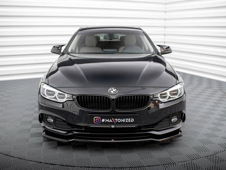 Maxton Design Front Splitter V.1 BMW 4 Coupe / Gran Coupe / Cabrio F32 / F36 / F33 - BM-4-F36-GC-FD1G - Image 3