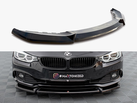 Maxton Design Front Splitter V.2 BMW 4 Coupe / Gran Coupe / Cabrio F32 / F36 / F33 - BM-4-F36-GC-FD2G - Image 1